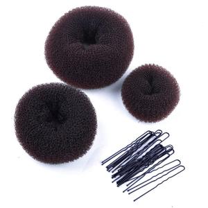 Qualité supérieure brun mini <span class=keywords><strong>chignon</strong></span> fabricant d'anneau outils en gros - Product Image 2