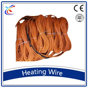 Caucho de silicona cable de alambre para el mejor sistema de calefacción por suelo radiante eléctrico calefacción
