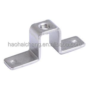 조절 가능한 스테인리스 스틸 M4 나사형 아연 도금 앵글 알루미늄 U 브래킷 - Product Image 6