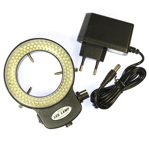 Cámara de microscopio industrial USB de <span class=keywords><strong>21Mp</strong></span> 3.5X-90X Simul Focal <span class=keywords><strong>Digital</strong></span> Soporte de doble pluma microscopio estéreo Trinocular 144PC Luz - Product Image 5