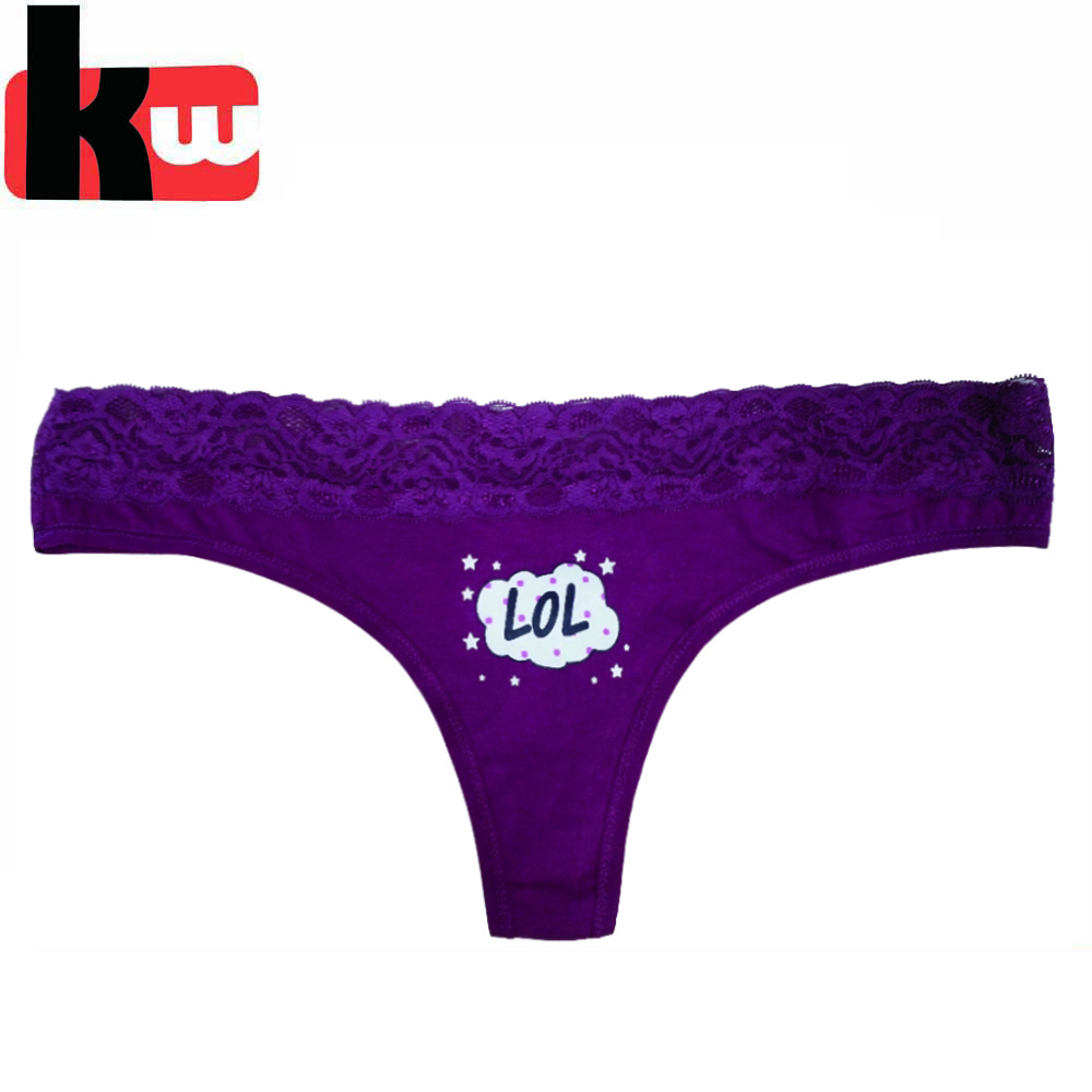 Китайский поставщик, детское нижнее белье, кружевные стринги для молодых девушек, стринги