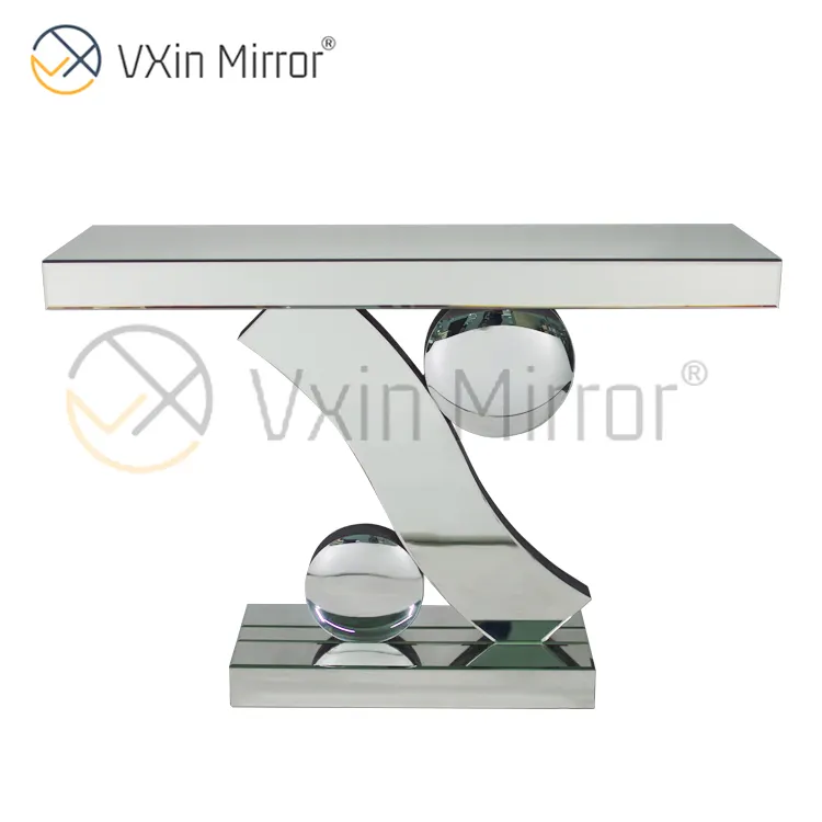 VXin ayna WXF-068 kişiselleştirilmiş Modern Art Deco aynalı konsol masası