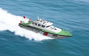 20 m Profunda V diseño, superficie de <span class=keywords><strong>la</strong></span> hélice, cerca de <span class=keywords><strong>la</strong></span> costa de Alta Velocidad Lancha Patrullera Rápida - Product Image 1