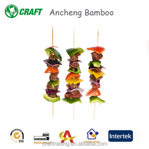 Bonet parrilla <span class=keywords><strong>cesta</strong></span> de bambú palillos desechables 40 cm pincho de bambú - Product Image 6
