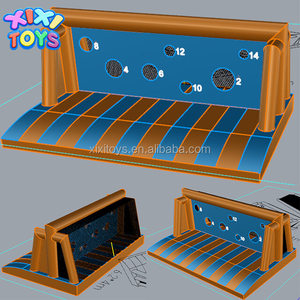 Terrain de football gonflable de savon de haute qualité pour jeu d'enfants, mur gonflable de <span class=keywords><strong>but</strong></span> de cible de coup de pied de football avec <span class=keywords><strong>lit</strong></span> d'air - Product Image 6