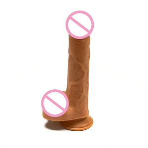 Automatische Teleskop heizung Penis vibrator Weibliche Masturbation Super realistische Dildo vibrator Erotische Sex produkte Spielzeug für Erwachsene - Product Image 4