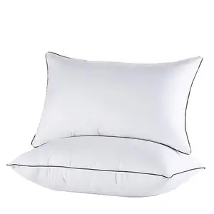 고품질 호화스러운 최고 연약한 폴리에스테 섬유 베개 Microfiber 호텔 침대 베개