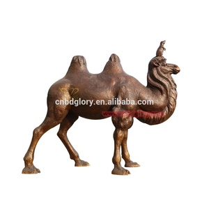 Jardín al aire libre calle paisaje decoración diseño Metal arte escultura bronce camello estatua <span class=keywords><strong>desierto</strong></span> Animal estatuilla para exterior - Product Image 6