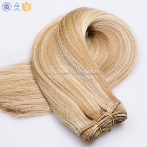 Tóc Nối, Giá Xuất Xưởng Tóc Sợi Ngang 100 Remy Tóc Con Người Màu Piano - Product Image 4