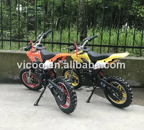 Mini 4 zamanlı gazlı 50cc 125cc kir bisiklet motosiklet