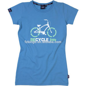 nuevo diseño de encargo de la mujer t camisa de diseño de impresión - Product Image 1