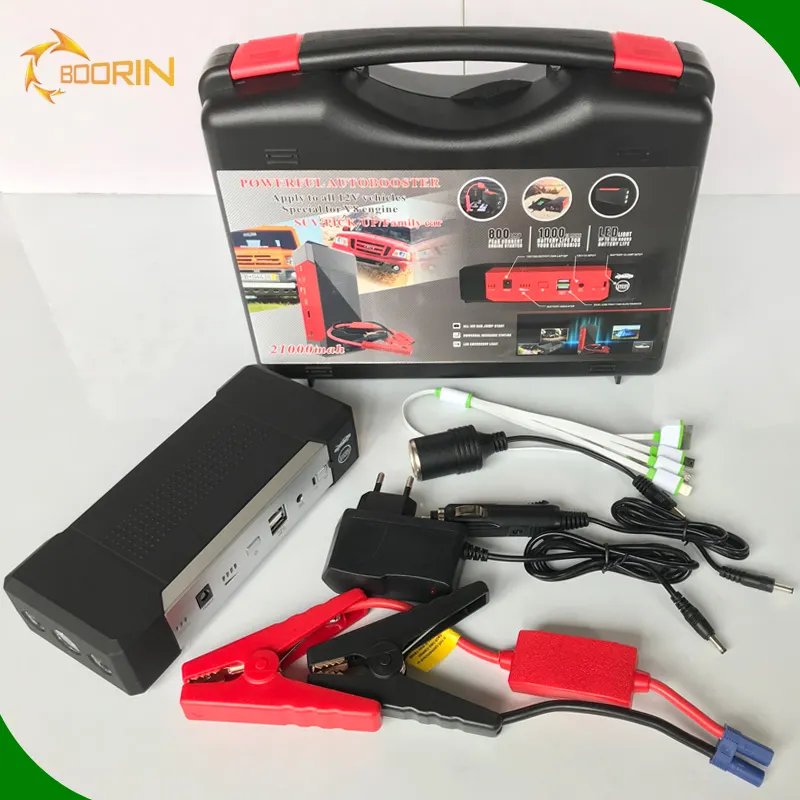 Emergency 18650 10000 20000 50000 80000 mah jump starter high power station car charger car jump starter power bank