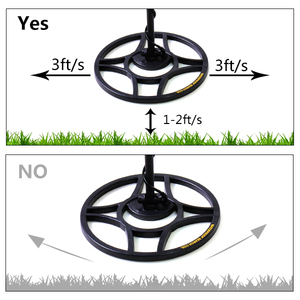 ALLOSUN 지하 금속 금 탐지기-길이 조절이 가능한 방수 성인, 코일 및 LCD 디스플레이 검색 - Product Image 4
