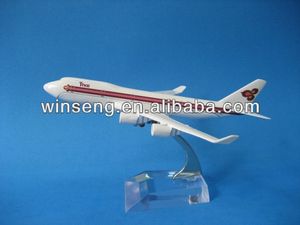 โมเดลเครื่องบินการบินไทย Metal B747 - Product Image 1