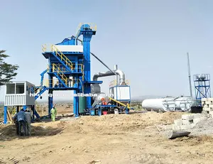 Promotional Asphalt Mixing Mobile Plant Batch Asphalt Plant For Sale