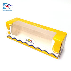 SENCAI Bán Chạy Hộp Bánh Giấy Hình Chữ Nhật Cấp Thực Phẩm Làm Bánh Có Cửa Sổ PVC Hộp Bánh Mì Nhà Bếp - Product Image 2