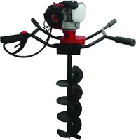 Gasoline Earth Auger, Hole Digger, Ground Drill, 71CC
