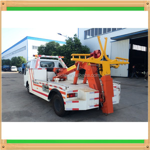 Camion grue japonais avec levage sous-châssis, dépanneuse pour véhicules cassés, grue de dépannage intégrée avec levage de roues, camion de remorquage - Product Image 2