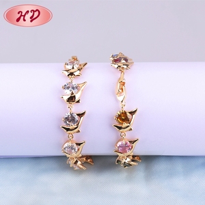 Bracelet personnalisé en or, pour femmes, vente en gros - Product Image 4
