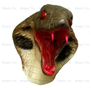 Party CostumeをCobra Mask Latex Snake Mask