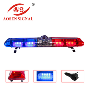 Top Toit En Plein Air Strobe Light Bar avec Sirène <span class=keywords><strong>Ambulance</strong></span> Avertissement Lumière Bar - Product Image 1