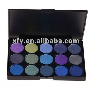 Nuevo fresco <span class=keywords><strong>azul</strong></span> 15 <span class=keywords><strong>color</strong></span> shimmer eyeshadow palette - Product Image 1