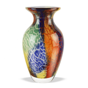 Florero <span class=keywords><strong>de</strong></span> cristal <span class=keywords><strong>de</strong></span> <span class=keywords><strong>Murano</strong></span> <span class=keywords><strong>de</strong></span> diseño Art Deco grande soplado a mano, florero <span class=keywords><strong>de</strong></span> mesa funcional - Product Image 4