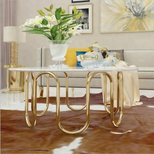 Móveis de mesa de chá em aço inoxidável 201 de alta qualidade e tamanho padrão para chá e vidro baratos - Product Image 1
