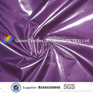 PU Coated Nylon Fabric (W/R W/P Silver Milky and PVC)