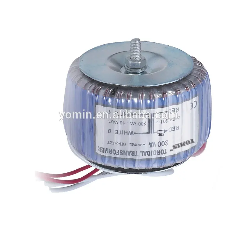 Kualitas tinggi OEM 30 W untuk 5000 W Kawat Tembaga Isolasi Transformator Toroidal