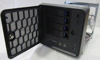 Armortec Server Penyimpanan NAS Chassis Industri Terlaris untuk Rumah SOHO 16 GB RAM J3455 Quad Core CPU Max. 16 TB HDD 4-Bay