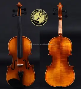 VA-402 caterina fait main Série classique violons solide érable flammé violon