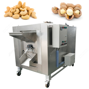 Đầy đủ Tự Động Trống Rang Xay Có Hương Vị Hạt Điều Rang Máy - Product Image 4