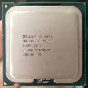 معالج Intel cpu Cor 2 Duo E4600 (ذاكرة التخزين المؤقت 2M ، 2.40 جيجا هرتز ، 800 ميجا هرتز ، FSB)