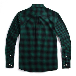 <span class=keywords><strong>Camicia</strong></span> in <span class=keywords><strong>flanella</strong></span> personalizzata da uomo OEM Service Plaid da fabbrica con colletto alto taglie Plus Size <span class=keywords><strong>camicia</strong></span> da uomo per l'autunno - Product Image 2
