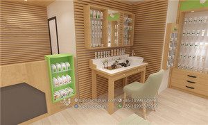 Mostrador de Recepción para Farmacia Personalizado, Diseño Interior Moderno para <span class=keywords><strong>Tienda</strong></span> Médica en Venta - Product Image 2