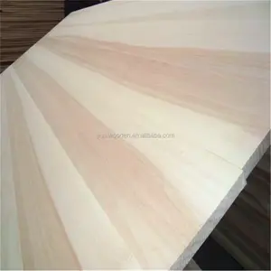 FSC Certified solid wood profile timber poplar lumber fir finger joint paulownia board