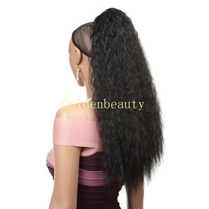 <span class=keywords><strong>Coda</strong></span> <span class=keywords><strong>di</strong></span> <span class=keywords><strong>cavallo</strong></span> sintetica iridata diritta <span class=keywords><strong>lunga</strong></span> 24 pollici con lacci regolabili - Product Image 4