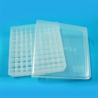 Boîte de rangement mobile en PVC opaque de qualité pharmaceutique pour microscope, modèle MJ 1608, recyclable, avec impression gaufrée