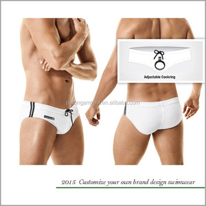 Deporte de Natación Bikini con Bola Lifter Anillo Polla <span class=keywords><strong>en</strong></span> blanco del traje de baño de los <span class=keywords><strong>hombres</strong></span> - Product Image 1
