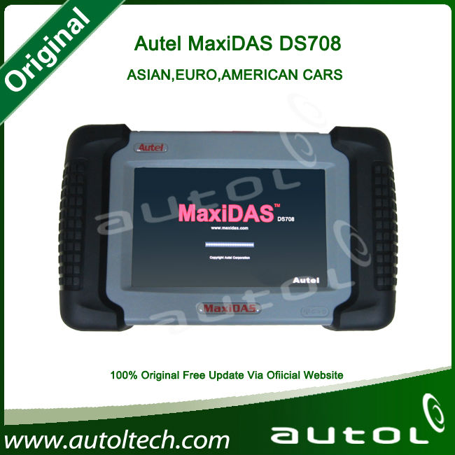 оригинальные autel maxidas ds708 ds 708 универсальный автоматического сканера обновления на официальном сайте
