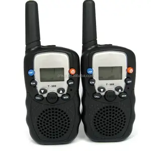 KDR444 PMR446 8 kanallı avrupa'da sıcak satış T388 Walkie Talkie 446.00625MHz - 446.09375MHz