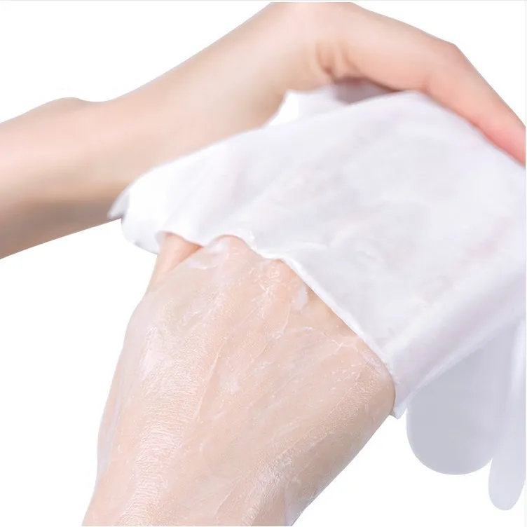 Private Label Maniküre Hand maske Feuchtigkeit spendende Hand maske Handschuh Peeling Fuß maske