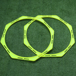 Running Bodyweight Equipment Sports 35 Cm 50 Cm Ballon de football Hexagone Cercles d'agilité Anneau d'entraînement agile hexagonal à grande vitesse - Product Image 6