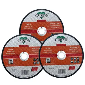 Cutting Disc For Metal 7 Inch Reinforced Fiber 180x1.6x22.2mm Cutting Disc Abrasive Cutting Disc For Steel Metal
