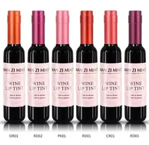Rcy1a gel pria Korea, tahan air tahan lama berbasis ZI MIAO warna anggur satin warna bibir dan pipi air terbaik organik