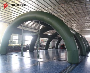 Terrain de paintball gonflable extérieur, tente de bunker pneumatique pour jeu de tir - Product Image 2