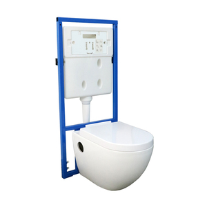 Alta calidad de agua de plástico cisterna empotrada para pared colgaba WC - Product Image 3
