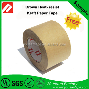 Fibra de Vidrio Reforzada de Seguridad Advertencia Activa de agua Marrón <span class=keywords><strong>Kraft</strong></span> <span class=keywords><strong>Cinta</strong></span> De Papel Engomado con muestra gratis - Product Image 3