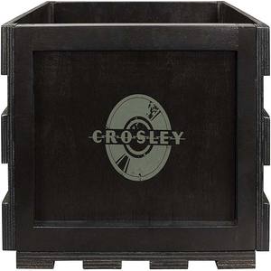 Caisse de stockage d'enregistrement en noir, album jusqu'à 75 Albums, - Product Image 2